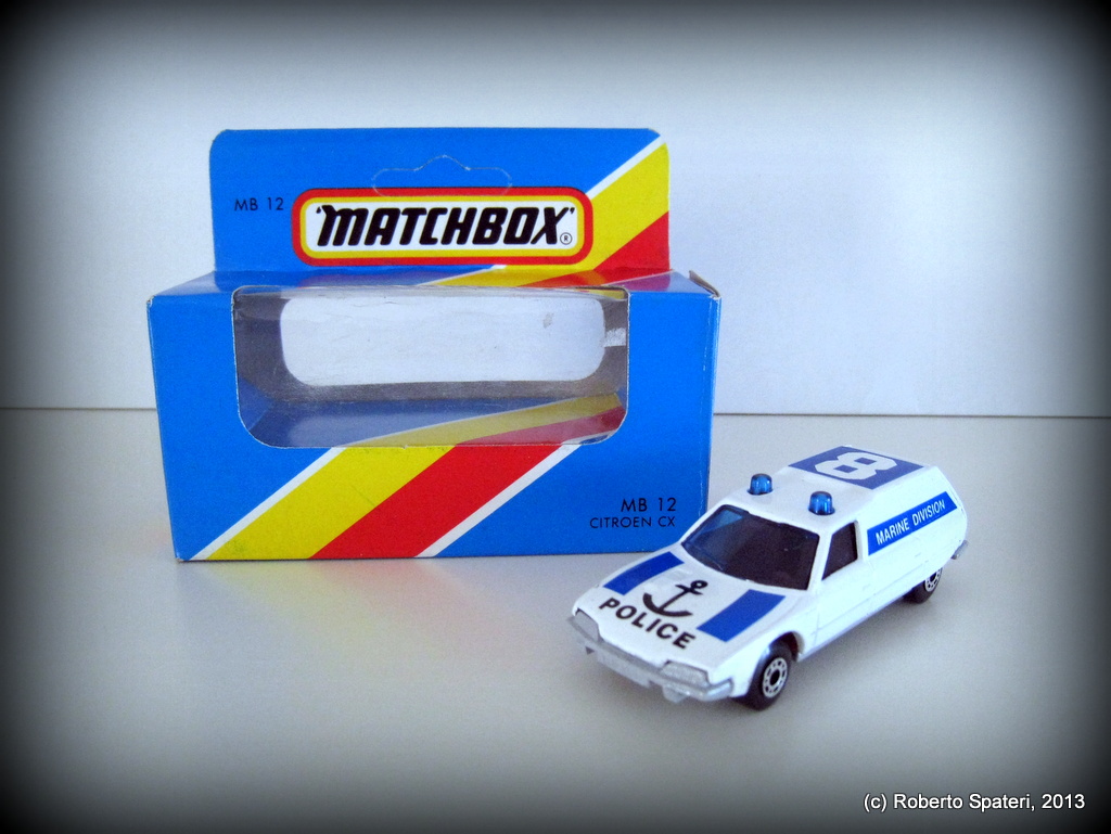 Matchbox Citroen CX Police (n.MB-12 (1979))